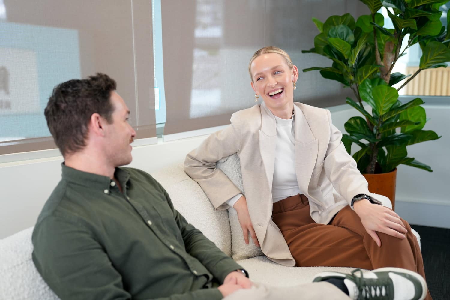 Ash & Annabelle, SEO team members discussing recent Google updates